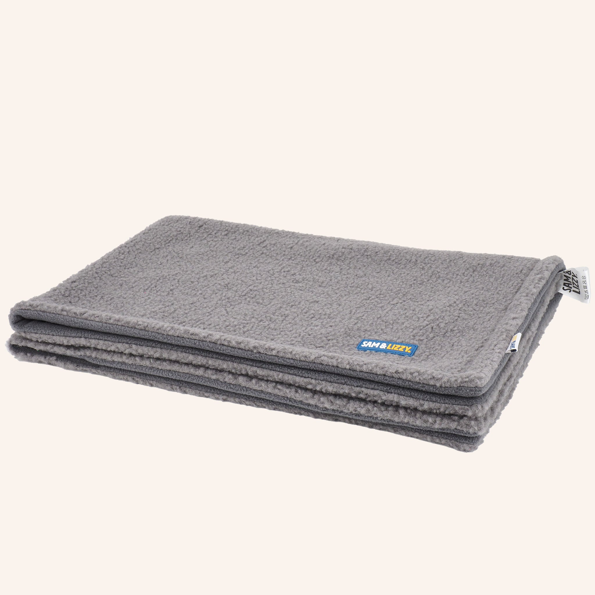 Hundedecke TEDDY POLAR FLEECE GREY - Kuscheliges Design-Highlight