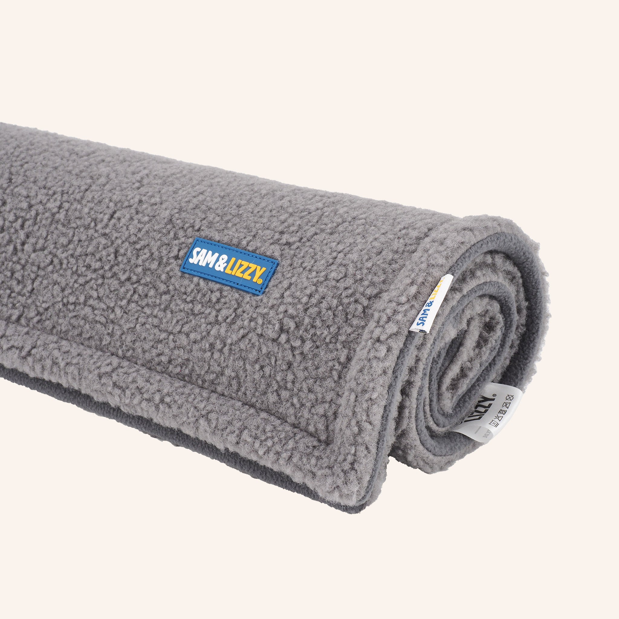 Hundedecke TEDDY POLAR FLEECE GREY - Kuscheliges Design-Highlight